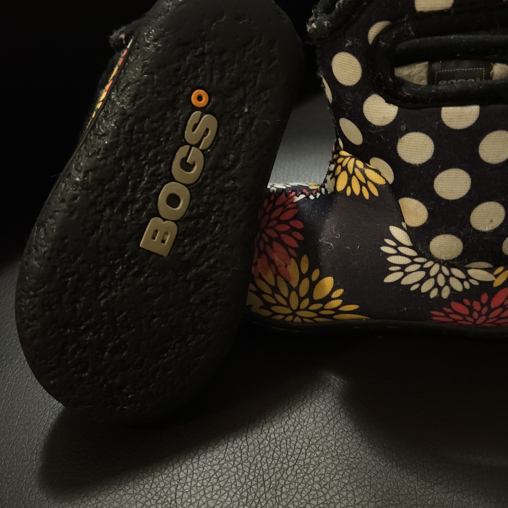 BOGS Polka Dot and Floral Boots